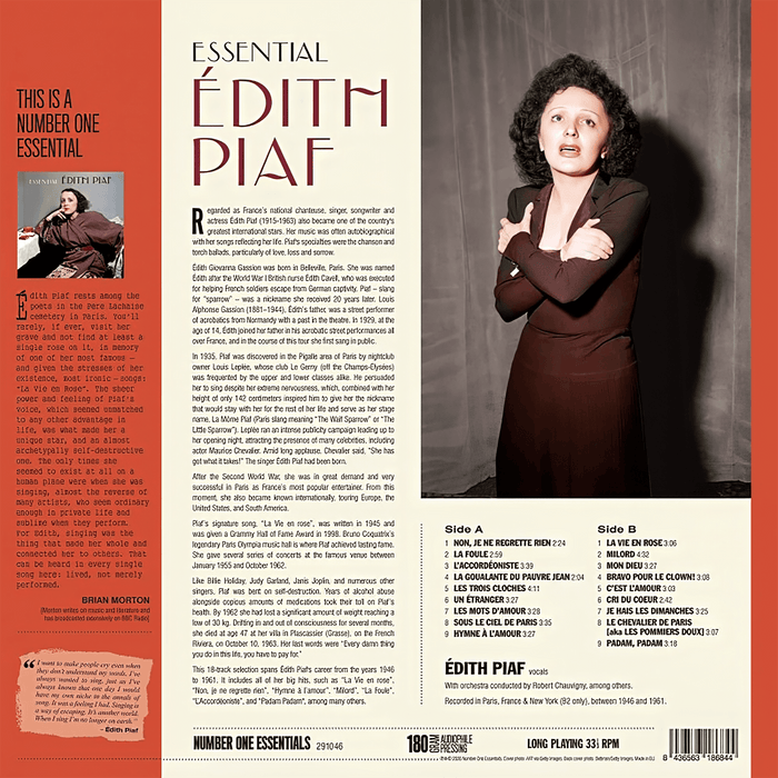 Édith Piaf - Essential | The Audio Co.