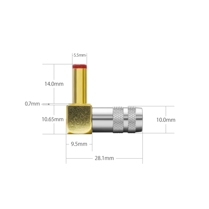 Oyaide DC-2.5GL DC Power Connector