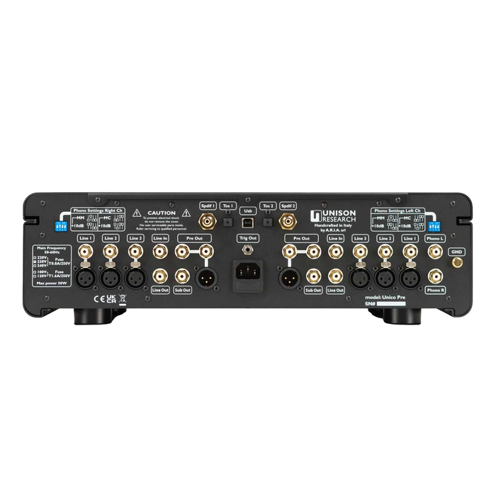 Unison Research Unico Pre v2 Hybrid Preamplifier