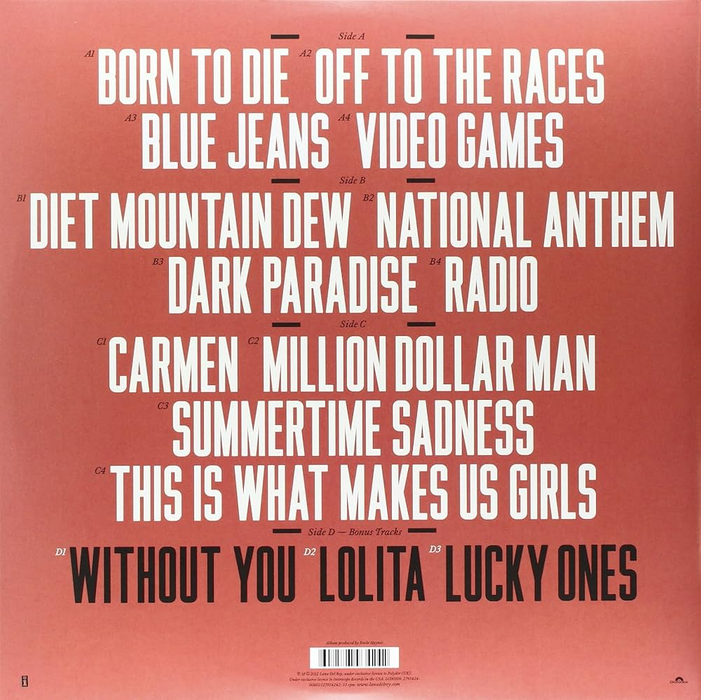 Lana Del Rey - Born to Die
