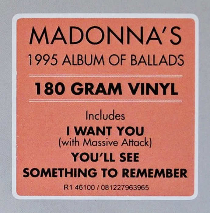 Madonna - Something To Remember