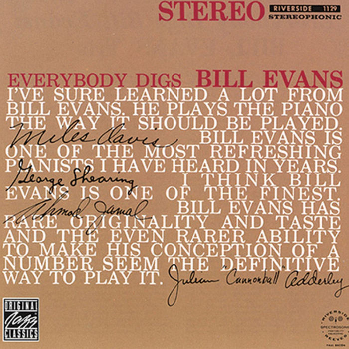 Bill Evans Trio - Everybody Digs Bill Evans