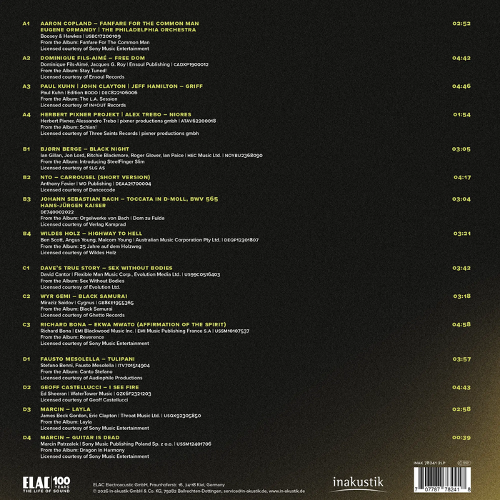 Various - ELAC : 100 Years - The Life Of Sound