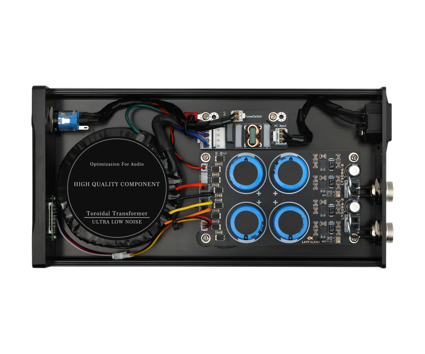 LHY LPS-80 Dual 80W Independent Dual-Output Audio-Grade Linear Power Supply