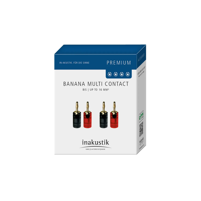 In-akustik Premium Banana Connector [Set]
