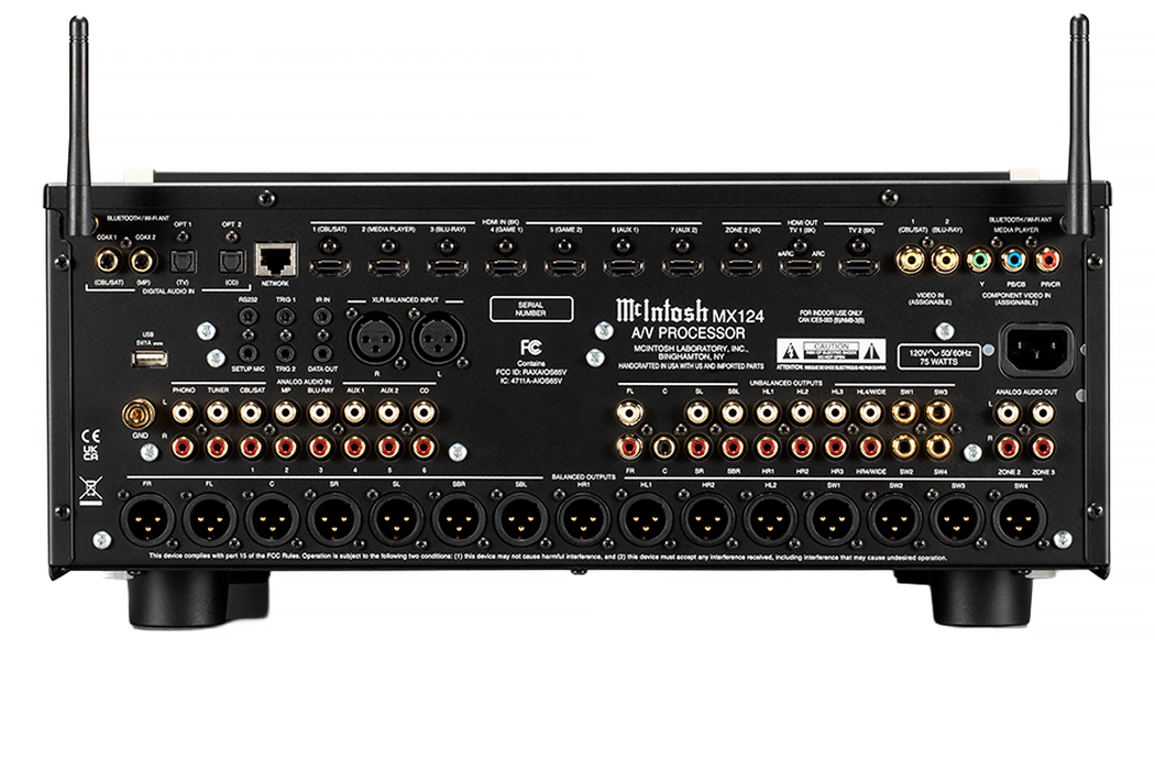 McIntosh MX124 AV Preamplifier Processor