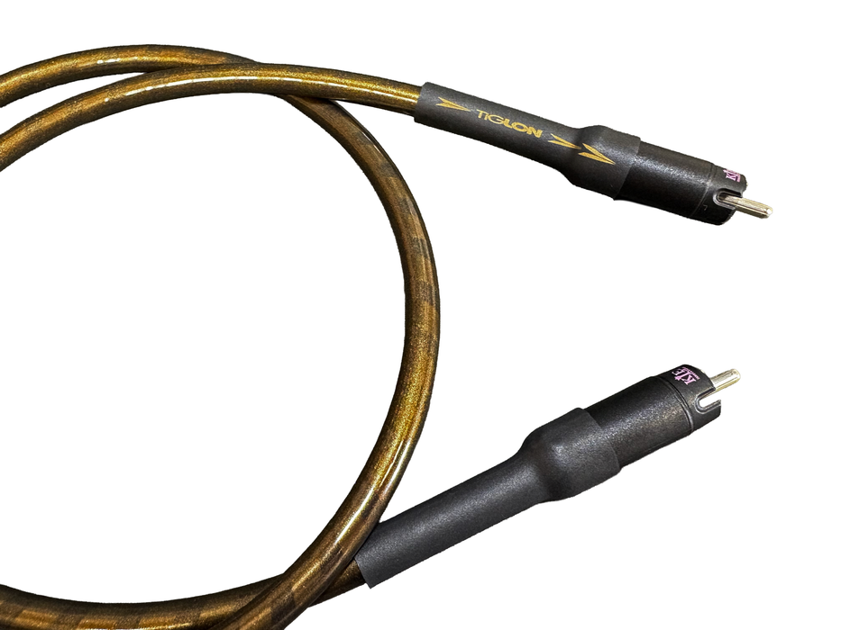 TiGLON TSL-D100-GD 'Golden Dragon' Coaxial Digital RCA Cable