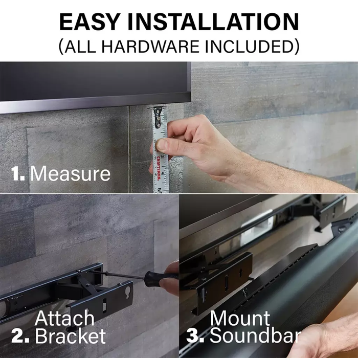 SANUS Extendable Wall Mount for Sonos Arc and Arc Ultra