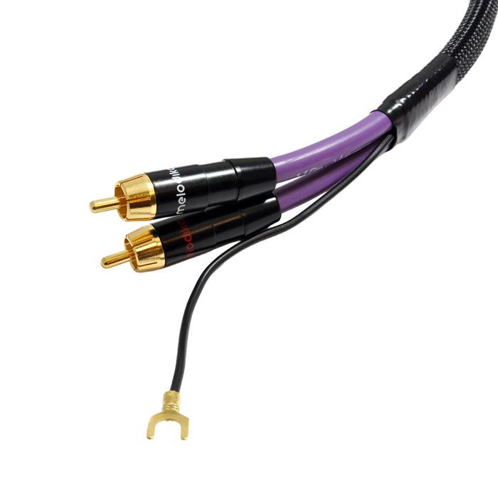 Melodika Purple Phono Interconnect Cable