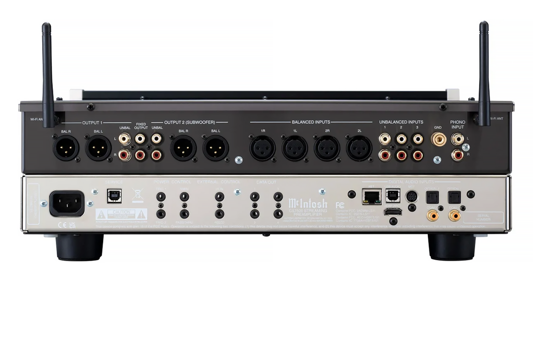 McIntosh CS7500 Streaming Preamplifier