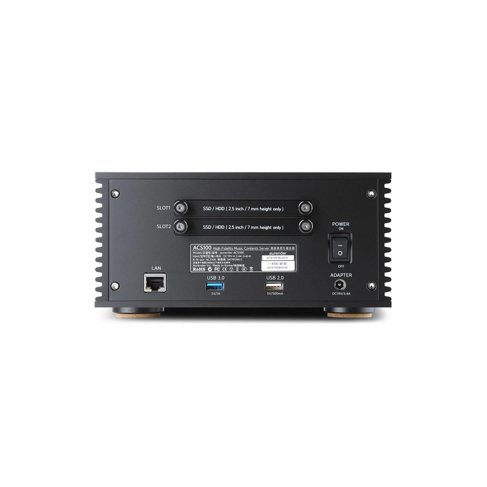 Aurender ACS100 Music Server Streaming Transport with CD Ripper