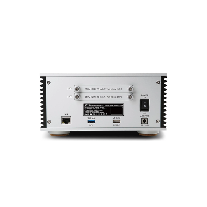Aurender ACS100 Music Server Streaming Transport with CD Ripper