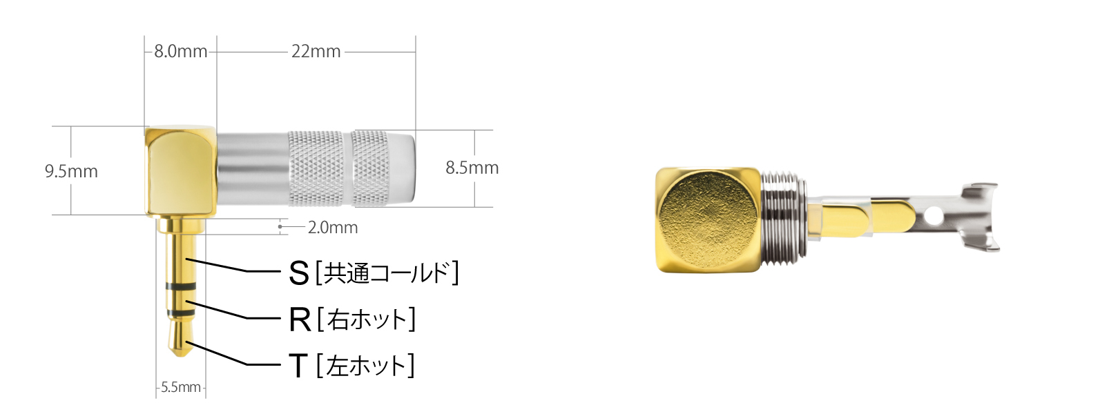 Oyaide P-3.5 3.5mm Connector