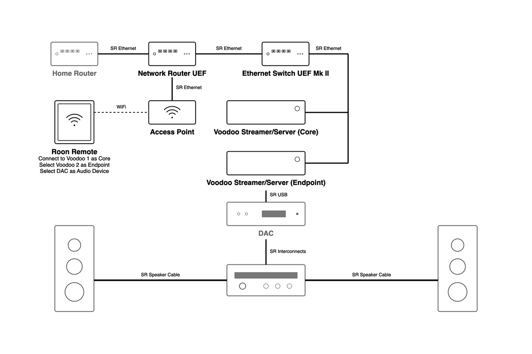 Synergistic Research Voodoo Music Server / Transport