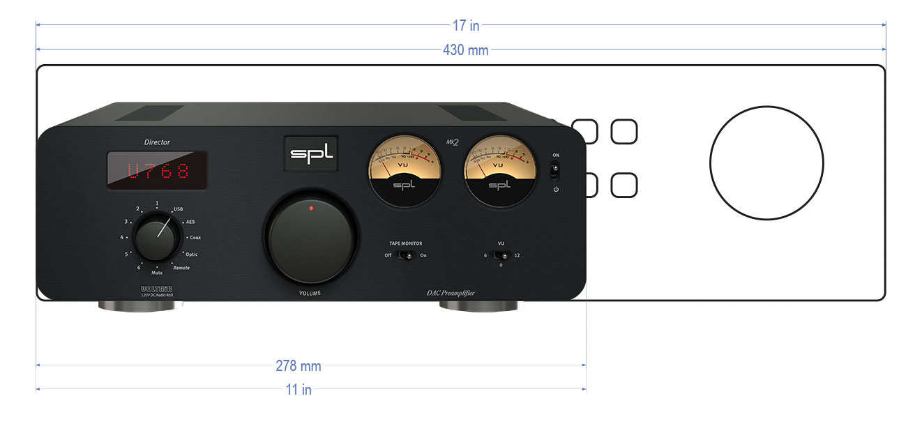 SPL Director Mk2 DAC & Preamplifier