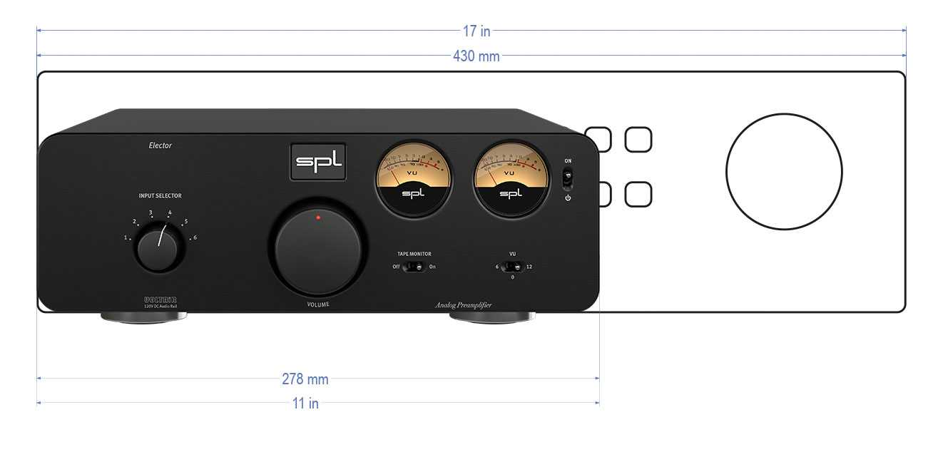 SPL Elector Stereo Preamplifier