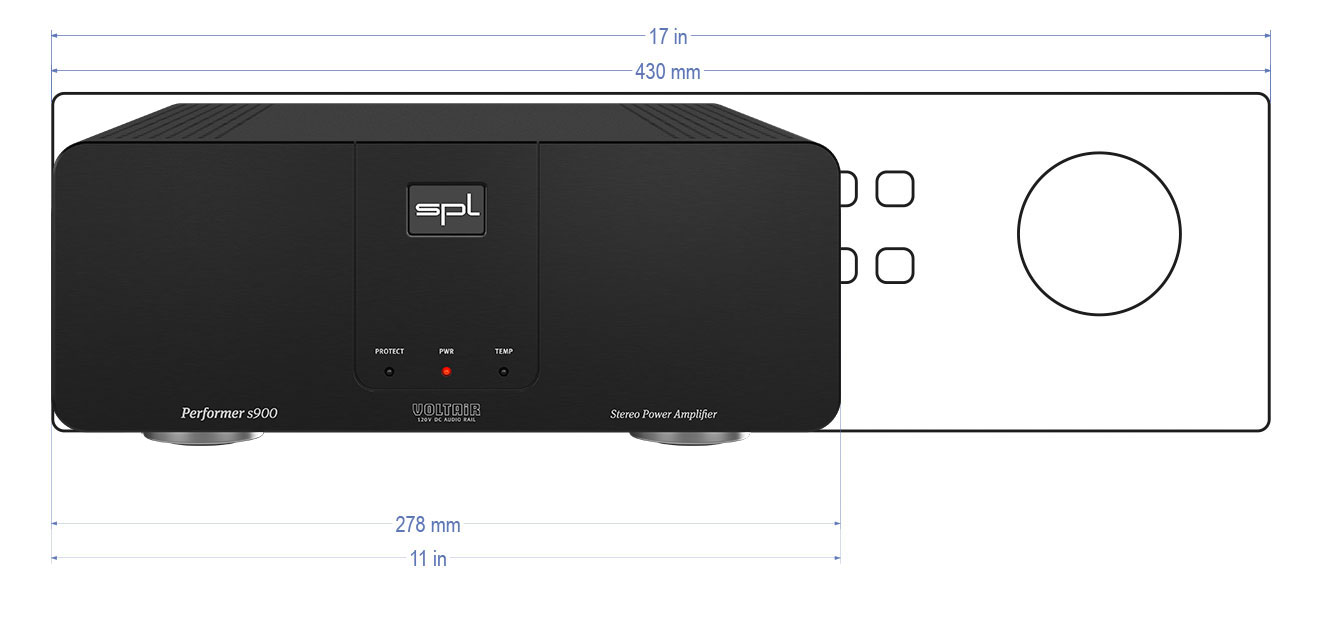 SPL Performer s900 Stereo Power Amplifier