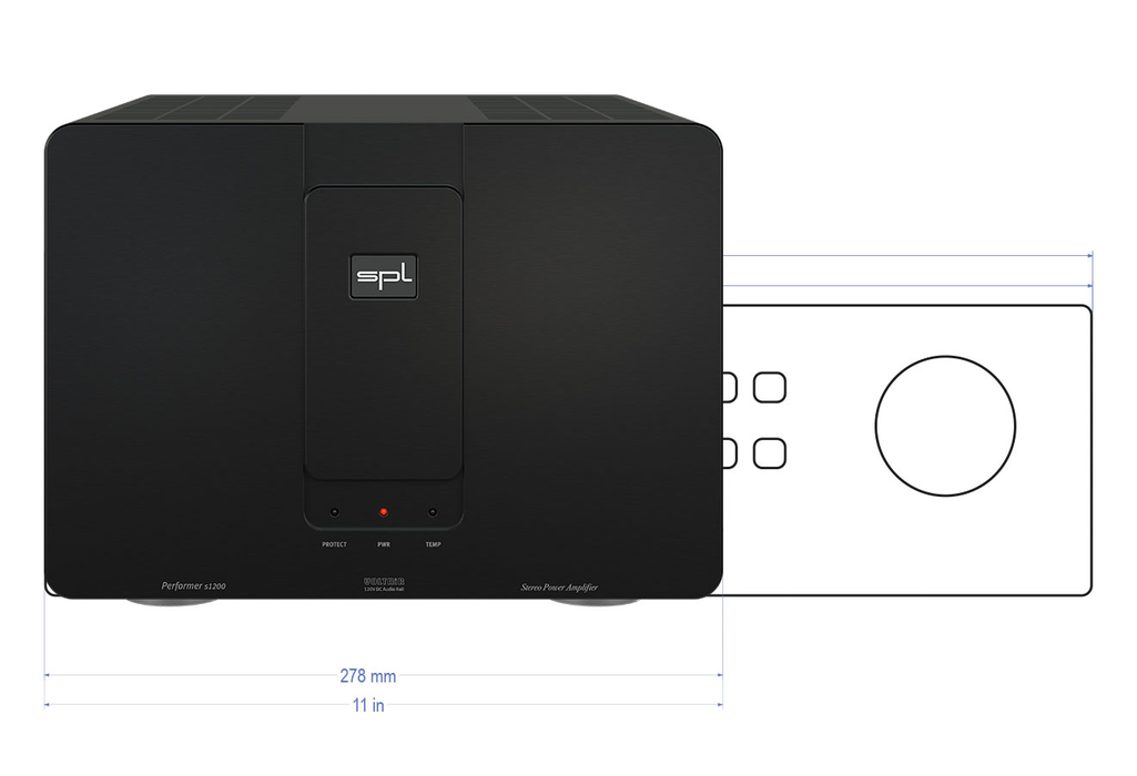 SPL Performer s1200 Stereo Power Amplifier