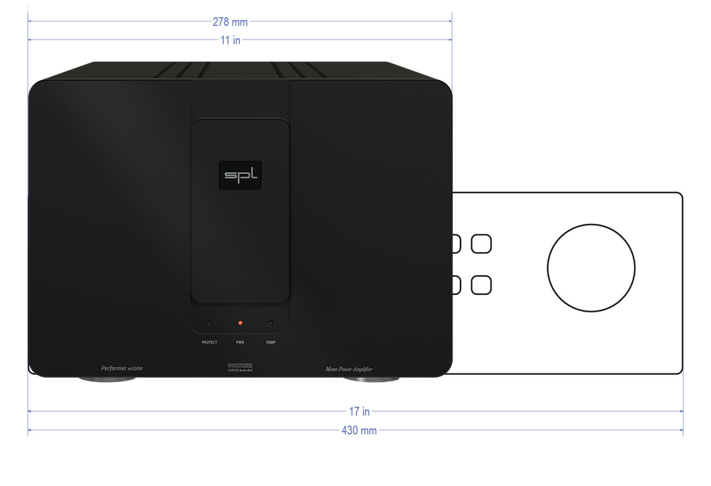 SPL Performer m1000 Monoblock Power Amplifier