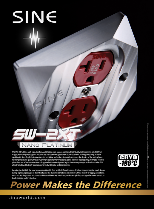 SINE SW-2XT Mains Power Wall Socket