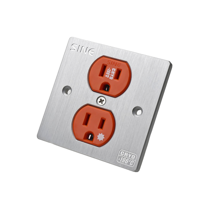 SINE SW-2G Duplex Mains Power Wall Socket