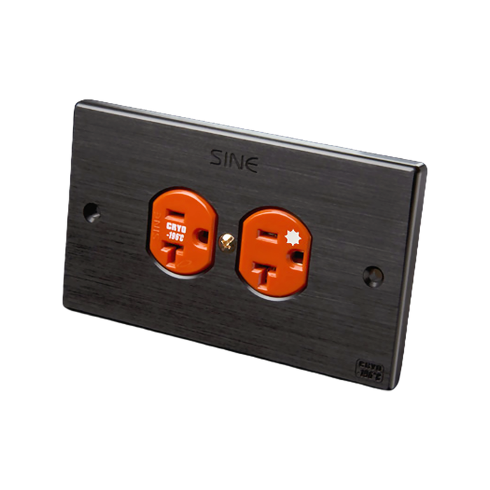SINE SW-2LG Duplex Mains Power Wall Socket