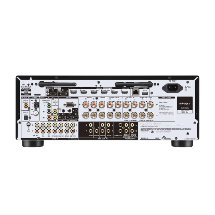 Integra DRX 3.4 9.2 Channel AV Receiver - AV Receiver
