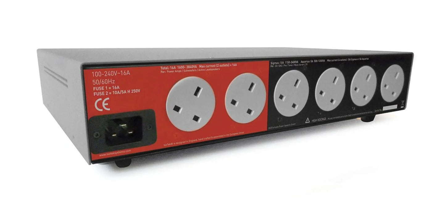 IsoTek EVO3 Sigmas AC Power Conditioner - The Audio Co.
