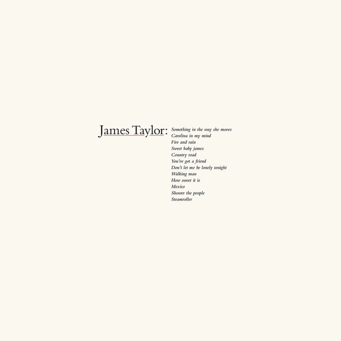 James Taylor - Greatest Hits - Gatefold 180g Vinyl LP - Music