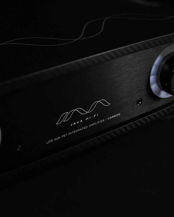 Java Carbon Double Shot Integrated Amplifier The Audio — The Audio Co.