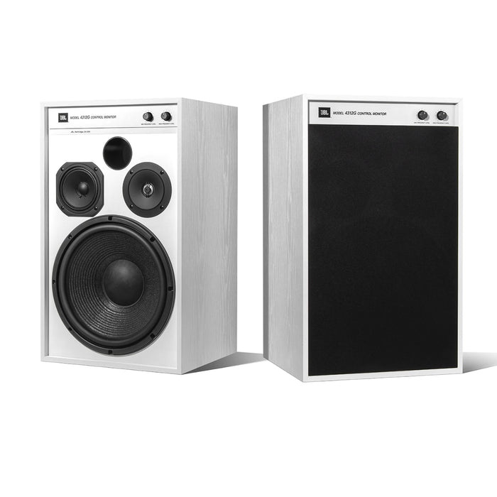 JBL 4312G Control Monitor - Bookshelf Speaker (Pair) - White - Home Speaker