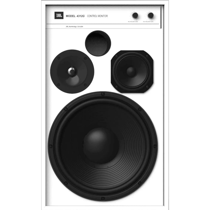 JBL 4312G Control Monitor - Bookshelf Speaker (Pair) - Home Speaker
