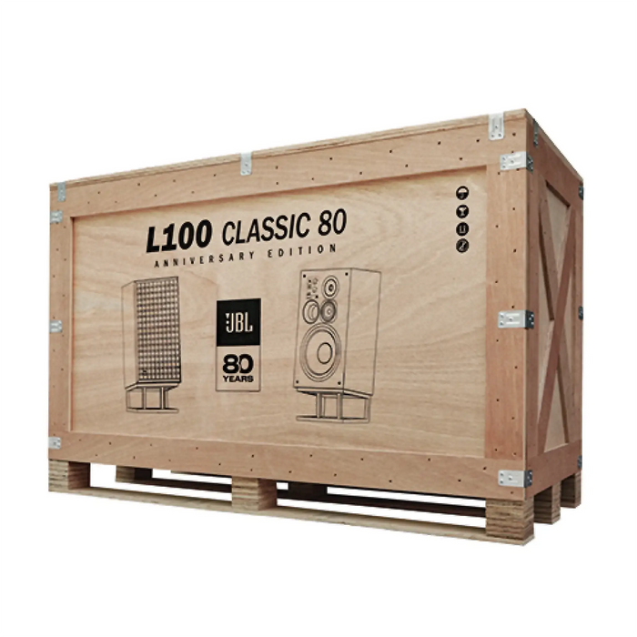 JBL L100 Classic 80 Bookshelf Speaker [Pair] | The Audio Co.