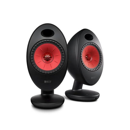 KEF EGG Duo Wireless Speakers (Pair) - Black - Home Speaker