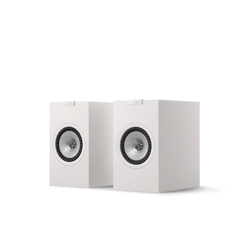 KEF Q1 Meta Bookshelf Speaker (Pair) - Satin White - Home Speaker