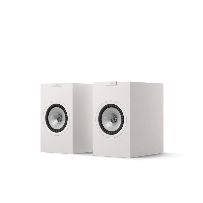 KEF Q1 Meta Bookshelf Speaker (Pair) - Satin White - Home Speaker