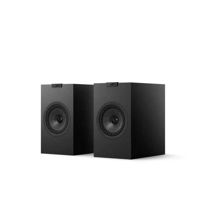 KEF Q1 Meta Bookshelf Speaker (Pair) - Satin Black - Home Speaker