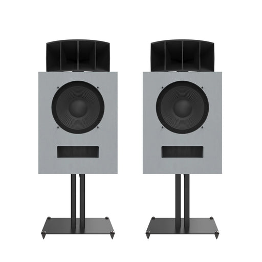 Klipsch + Ojas kO R1 2 Way Multicell Standmount Speakers (Pair) Gray Lacquer Home Speaker