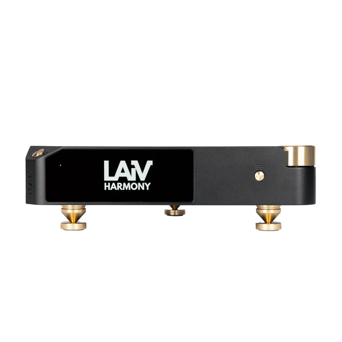 LAiV Harmony DAC R2R Digital to Analog Convertor - Ebony Black with Shimmering Gold - DAC