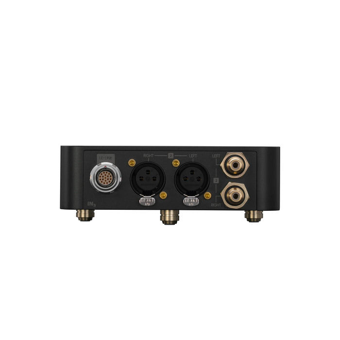 LAiV Harmony HP2A Preamplifier & Headphone Amplifier - Ebony Black with Shimmering Gold / with LExt IN2 - Preamplifier