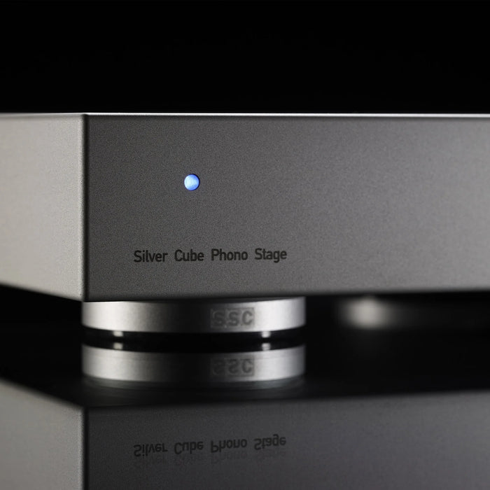 Lehmann Silver Cube Phono Preamplifier - Silver - Phono Preamp