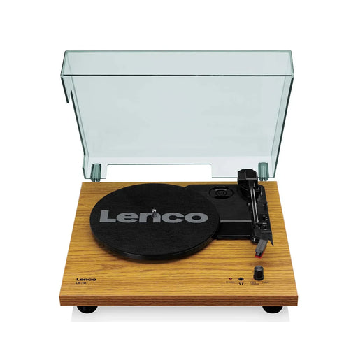 LENCO LS-10 Record Player with Built-in Speakers - Wood - Turntable