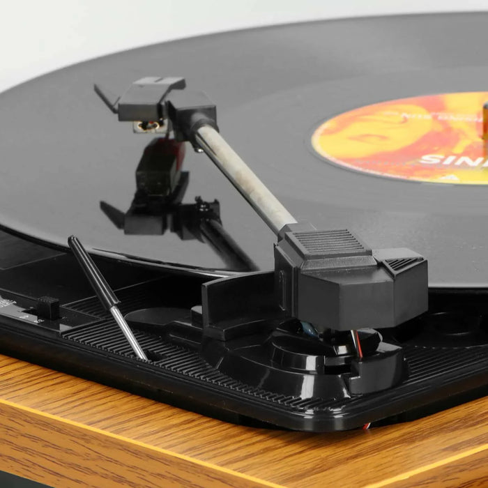 LENCO LS-10WD Record Player with Built-in Speakers - Turntable