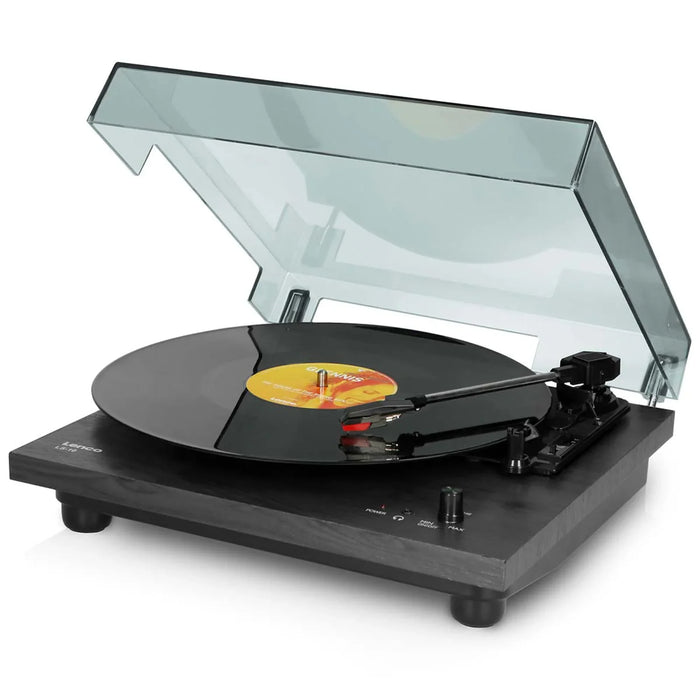 LENCO LS-10WD Record Player with Built-in Speakers - Turntable