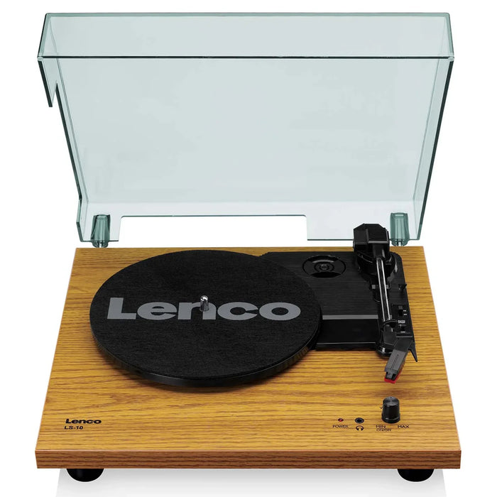 LENCO LS-10WD Record Player with Built-in Speakers - Turntable