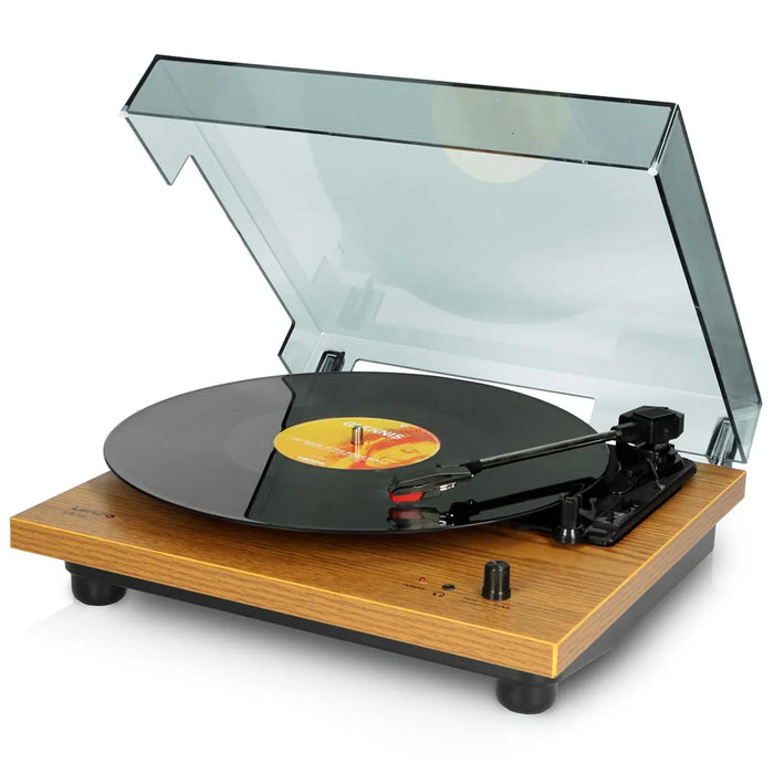 LENCO LS-10WD Record Player with Built-in Speakers - Turntable