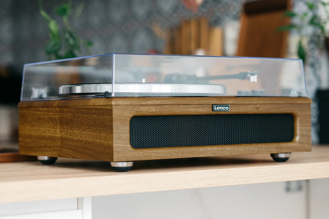 LENCO LS-410 Record Player with Built-in Speakers - Turntable