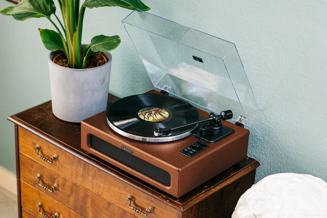 LENCO LS-430 Record Player with Built-in Speakers - Turntable