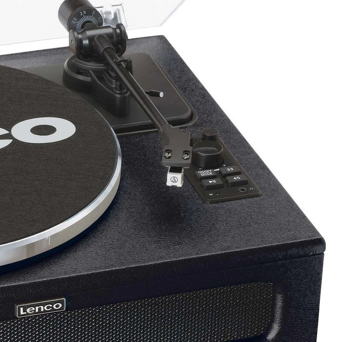 LENCO LS-430 Record Player with Built-in Speakers - Turntable