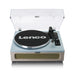 LENCO LS-440 Record Player with Built-in Speakers - Blue/Beige - Turntable